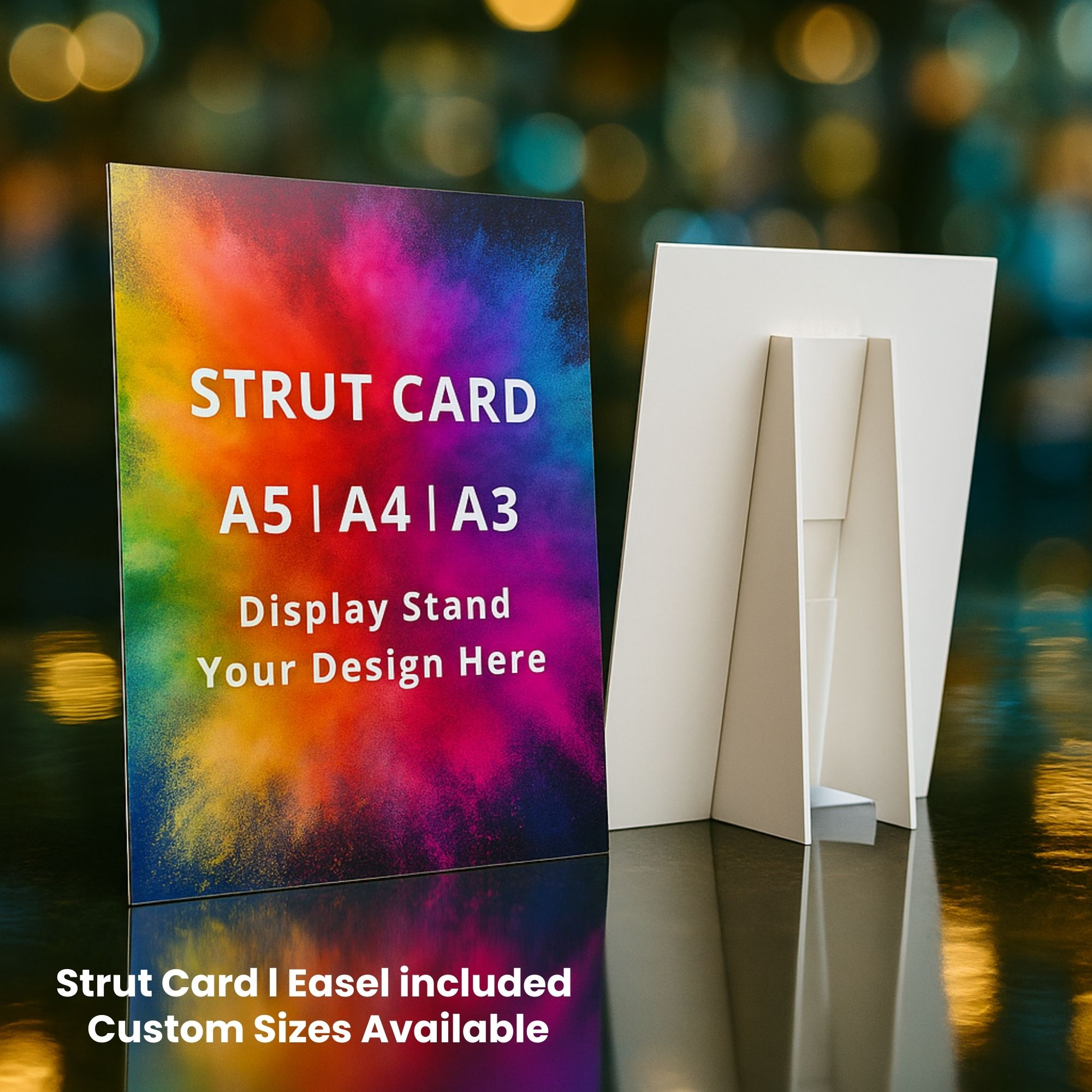 Sign and Print Creation - Strut Cards